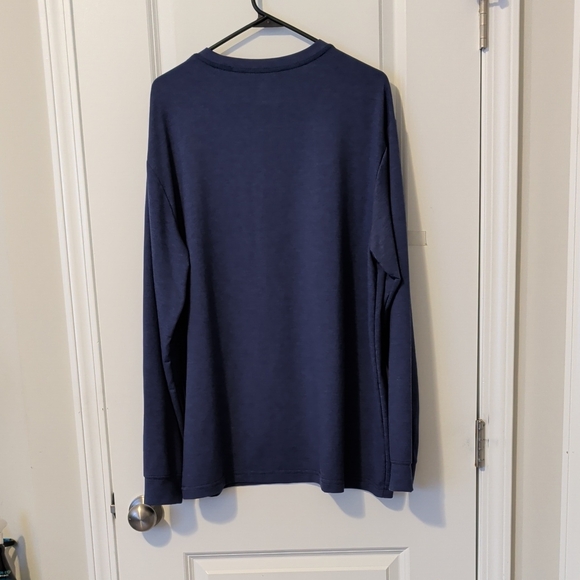 Lee Deep Blue Crew Neck Shirt Size XL - Picture 2 of 5